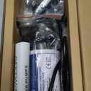 Water Pressure Diaphragm Pump Industrial 115V 4 GPM 45 PSI, Self Priming Water Booster Pump with Power Plug, Fittings Strainer Filter for RV/Caravan/Marine/Home/Garden Irrigating & Industrial(Black)