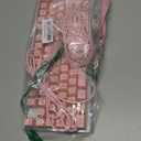 Gaming Keyboard and Mouse Combo, K1 RGB LED Backlit Keyboard with 104 Keys Computer PC Gaming Keyboard for PC/Laptop (Pink)