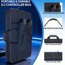 DJ Controller Case Compatible with XDJ-AZ, DJ Travel Gig Bag with 10MM Soft Padded & Multi-pocket for DJ Controller & Accessories (without Wheels)