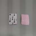 Anteel 2 Pack Silicone Suction Phone Case Mount, Non Slip Sticky Grip for Cellphone, Silicon Adhesive Suction Cup Mount, Strong Grip Holder for Selfies and Videos (Light Pink)