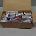 Car Battery Powered Heater,Portable Electric 12 Volt Camping Heaters for UTV and Truck Cab Seat Kit,Auto Vehicle Dash Heater,Windshield Window Defogger Defroster,12V 500W 4 Holes