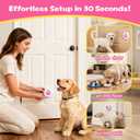 ChunHee Dog Bells to Go Outside Bell for Dogs to Ring to Go Potty | Dog Door Bell with 5 Adjustable Volume & 36 Ringtones | Chew-Proof Dog Potty Bell | Bells for Dog Training to Go Outside