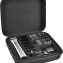 Case Compatible with Philips for Norelco Multigroom Series 7000 5000 Men's Grooming Kit with Trimmer MG7750/49 MG7910/49 MG9510/60. Storage Holder for Attachment Trimmers (Box Only) -Black Inner