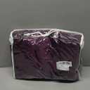 Grape Purple Velvet Curtains 96 inches Long Luxury Blackout Curtains for Bedroom Living Room,Thermal Insulated Super Soft Window Drapes Rod Pocket & Back Tab, 52" W x 96" L, 2 Panels Set