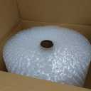 Amazon Basics Bubble Cushioning Wrap for Moving, Packing, Shipping and Storage, Heavy Duty Protection for Fragile Items, 12-inch x 100-foot Long Roll, Large 5/16", Clear
