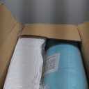 4 Inch Dual Layer Memory Foam Mattress Topper - 2 Inch 1000GSM Fluffy Soft Pillow Top Mattress Pad Cover and 2 Inch Cooling Gel Memory Foam for Back Pain Relief, with 8-21" Deep Pocket(Queen,60"x80") (White)