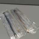 CYFUN DESIGN 5 Colors 304 Stainless Steel Craft Spoons Set for DIY Scrapbooking Glitter Embossing Powders Sequins and Other Small Embellishment Craft Cardmaking High Lighten