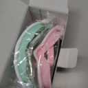 Seago Swim Goggles 2 Pack Anti-Fog Anti-UV Wide View Swimming Goggles for Kids 3-14 (Light Green & Pink)