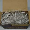 Funpeny Christmas Net Lights, 9.8ft x 6.6ft 200 LED Mesh Decor Clear Wire with 8 Modes Waterproof Connectable Xmas Decorations for Outdoor Outside Bushes Yard Lawn Patio Tree Garden Party (Warm White)