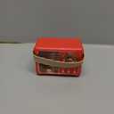 PRUNUS J-999 Retro Bluetooth Speaker, Vintage Decor, Mini Wireless Bluetooth Speaker, Cute Old Fashion Style Support USB/ TF Card/ AUX for Kitchen Desk Bedroom Office Party Outdoor (Exclusive Red）