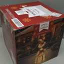 Christmas Lighted Gift Boxes Decorations Set of 4, 2.8Ft Stackable Christmas Nesting Boxes Battery Operated with Timer for Home and Party Decoration