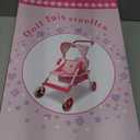 Anivia Baby Doll Collection Doll Stroller Heart Design Gifts for Toddlers and Girls Foldable Doll Stroller