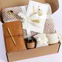 Self Care Gift Baskets for Women, Get Well Soon Gift Package, Thinking of You Sympathy Gift Baskets, Relaxing Care Package After Surgery, Sending Hugs Gifts Idea for Mom Her Friends Sister Coworker