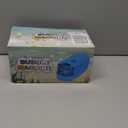 Bubble Machine, 18000+ Bubbles Per Minute Bubble Maker Blower for Kids Toddlers with 2 Speeds,6 Wands,Operated by Batteries or Plug-in for Outdoor/Indoor Birthday Parties,Wedding (Blue)