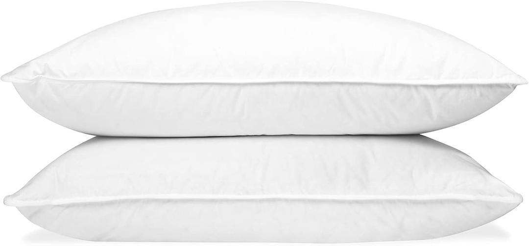 Down Dreams Manchester Mills Classic Pillows - Jumbo/Medium Support, 2-Pack