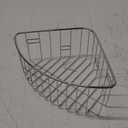 Reo Stainless Steel Power Lock Suction Corner Storage Shelf - 11.25" x 7.75" x 4.75"