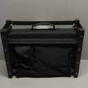 SPORT BEATS Stadium Seats with Back Support Bleacher Chairs with Back and Cushion Thick Padded Bleacher Seats Includes Shoulder Strap Black 1pc Regular - 17" W x 12" D x 16.5" H