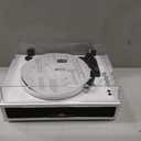 Seasonlife® All-in-One Record Player with 4 Speakers & Bluetooth, White