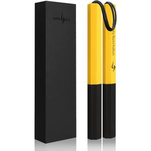 Nunchucks Upgraded Safe Foam Practice Nunchucks for Kids and Adults, Safe and Durable Nunchucks for Beginners and Professionals (Yellow)
