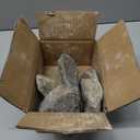 Aquarium Rocks 5lb Natural Stream Stone 3-4pcs Slate Stones for Aquascape, Fish Tank Decorations, Reptile & Turtle Habitat Basking Rock(2-7 Inches)