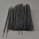 AMAGABELI GARDEN & HOME 10 Inch 200 Pack Galvanized Landscape Staples 11 Gauge Garden Staples Landscaping Staples Heavy Duty U-Shaped Tent Stakes Pins Garden Stakes for Weed Barrier Fabric Tubing Lawn