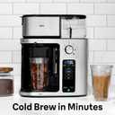 Braun MultiServe Plus 10-Cup Drip Coffee Maker - Hot & Cold Multi-Serve Brewer with Programmable Timer and Auto Start, Over Ice Function, Stainless Steel & Pod-Free Design, KF9270SI