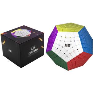 Diansheng Gigaminx Magnetic Speed Cube Stickerless 5x5 Dadecahedyon Cube Speed Cube