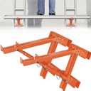 2 Pack Ladder Jacks for Scaffolding Platform Heavy Duty Steel Ladder Jacks Scaffold Bracket Extension Ladder Jack for Roofing Painting Jobsite 20 inch Platform