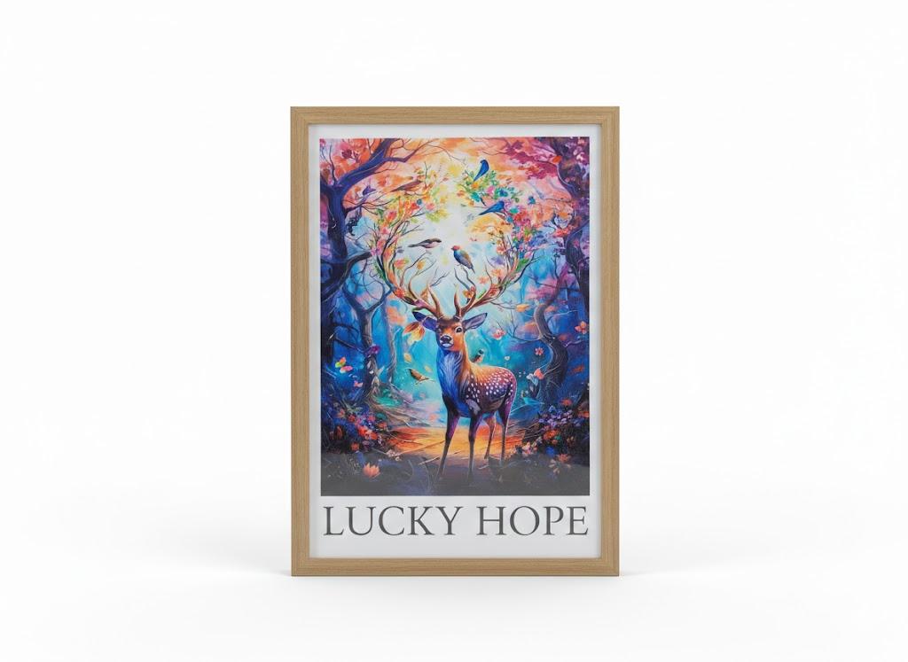 Wall Art  , Picture Lucky Hope Pack Of 3