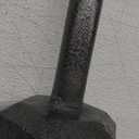 CAP Barbell Cast Iron Hex Dumbbell | Multiple Options (15 lb, Black, Single)