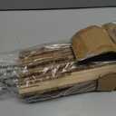 UNISHADES Cordless Bamboo Roman Shades for Windows, Blinds Size (30" W ×64" H) Colour (Highfield Teak)