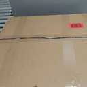 20" Boho Ceiling Fan with Light, Coastal Fandelier Ceiling Fans with Lights and Remote Control,Caged Wood Beaded Flush Mount with 6 Speeds for Living Room Bedroom Nursery (White)