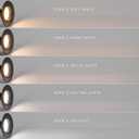 Maxxima 5 in. & 6 in. 5 CCT Retrofit Recessed LED Downlight - 1100 Lumens, E-26 Quick Connect, 5 CCT 2700K/3000K/3500K/4000K/5000K, Dimmable, Ceiling Light Fixture for Kitchen or Hallway, Black Trim