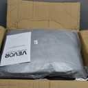 VEVOR Carport Replacement Canopy Cover 10 x 20 ft, Garage Top Tent Shelter Tarp Heavy-Duty Waterproof & UV Protected, Easy Installation with Ball Bungees,Grey (Only Top Cover, Frame Not Include)