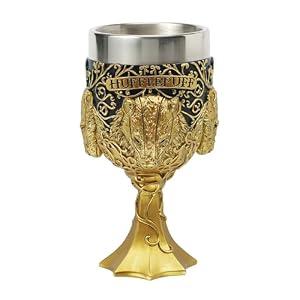 Enesco the Wizarding World of Harry Potter Hufflepuff House Decorative Chalice Goblet, 7.09 Inch, Multicolor