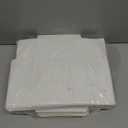 Bakepacker 60pcs White Bakery Boxes with Window 6x6x3 inches Thick & Sturdy Macaroon Pastry & Cookie Boxes