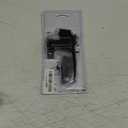 Prime-Line K 5007 Screen and Storm Door Push Button Latch Set With Night Lock, Fits Doors 5/8  1-1/4 In. Thick, Black Finish (Single Pack)