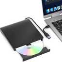 External Blu Ray Drive, Support 50G Disc Read/Write Bluray Drives, Portable 3D Blu Ray Burner with USB 3.0 and TypeC, Blu Ray Reader Suitable for Windows XP/7/8/10/11 MacOS for Laptop, Desktop, Mac