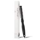 GLGL Non-electric Professional Styling Round Brush for Volume, Curling & Thick Bangs (0.6" ceramic coated aluminum barrel / 1.0" nylon bristle) - Made in Korea