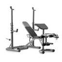 Weider XRS 20 Adjustable Bench with Olympic Squat Rack and Preacher Pad, 610 lb. Weight Limit