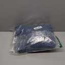 Hiturbo Kids Towel Changing Robe: Soft Plush Wearable Blanket - Warm Coral Fleece Hoodie - Swim Surf Poncho for 5-12 Years (Navy)