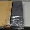 Galvanized Planter Box 24", Outdoor Planter Box, Square Flower Pot for Outdoor Indoor, Square Plant Pots for Porch/Patio/Garden/Backyard, Decorative Flower & Plant Pot for Home and Office - Black