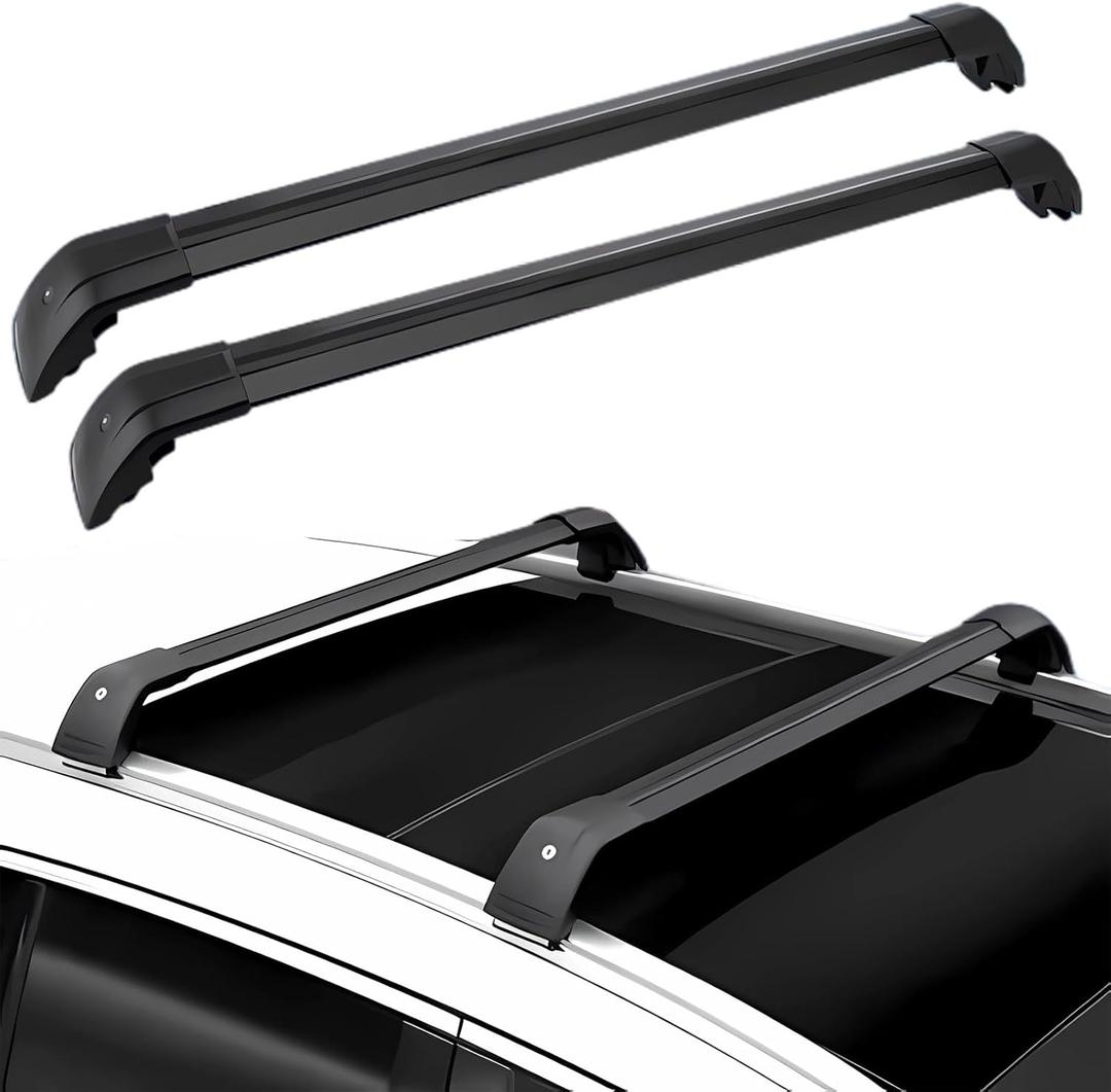Upgrade Cross Bars 
Crossbar Luggage Carrier Roof Rack Rail Carrier Lockable 2PCS