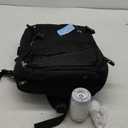 Vacuum Travel Backpack with Pump for Women, Personal Item Carry on Backpacks Flight Approved 18x14x8 inches for Men,Laptop Waterproof Work Compression bags Casual Daypack Black.