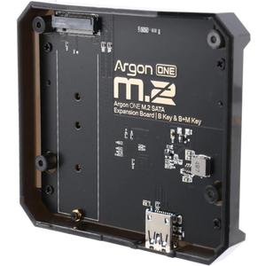 Argon ONE M.2 SATA Expansion Board for Raspberry Pi 4 | Supports B-Keys and B+M Keys | Only Compatible with Argon ONE V2 Cases