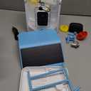 Bird Feeder with Camera- Free AI Forever for 1,1000+ Species Identification, 2K HD & Full Color Night Vision, Solar Powered Wireless Outdoor, Includes 64GB TF Card, Two-Way Audio, App Alerts (BF002, Light Blue)