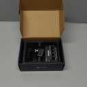 Fosi Audio PH04 4 Channel Headphone Amplifier Stereo Audio Amp with 12V 1A Power Adapter Ultra-Compact Portable Headphone Splitter for Studio and Stage