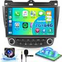 [2+64G] Android 13 Car Stereo for Honda Accord 2003 2004 2005 2006 2007, Hikity 10.1'' Touch Screen Car Radio Wireless CarPlay Android Auto GPS Navigation Mirror Link WiFi Backup Cam Bluetooth FM/RDS