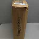 Snuggle Sac Queen Size Bedding Blanket Taupe,Super Soft Warm Microfiber Blankets Cozy Knit Fuzzy Plush Bed Blankets,Heather Taupe, 90x90 inches