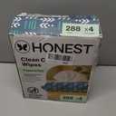The Honest Company Hypoallergenic Multi-Use Baby Wipes for Sensitive Baby Skin, Balance Blues, 288 Count